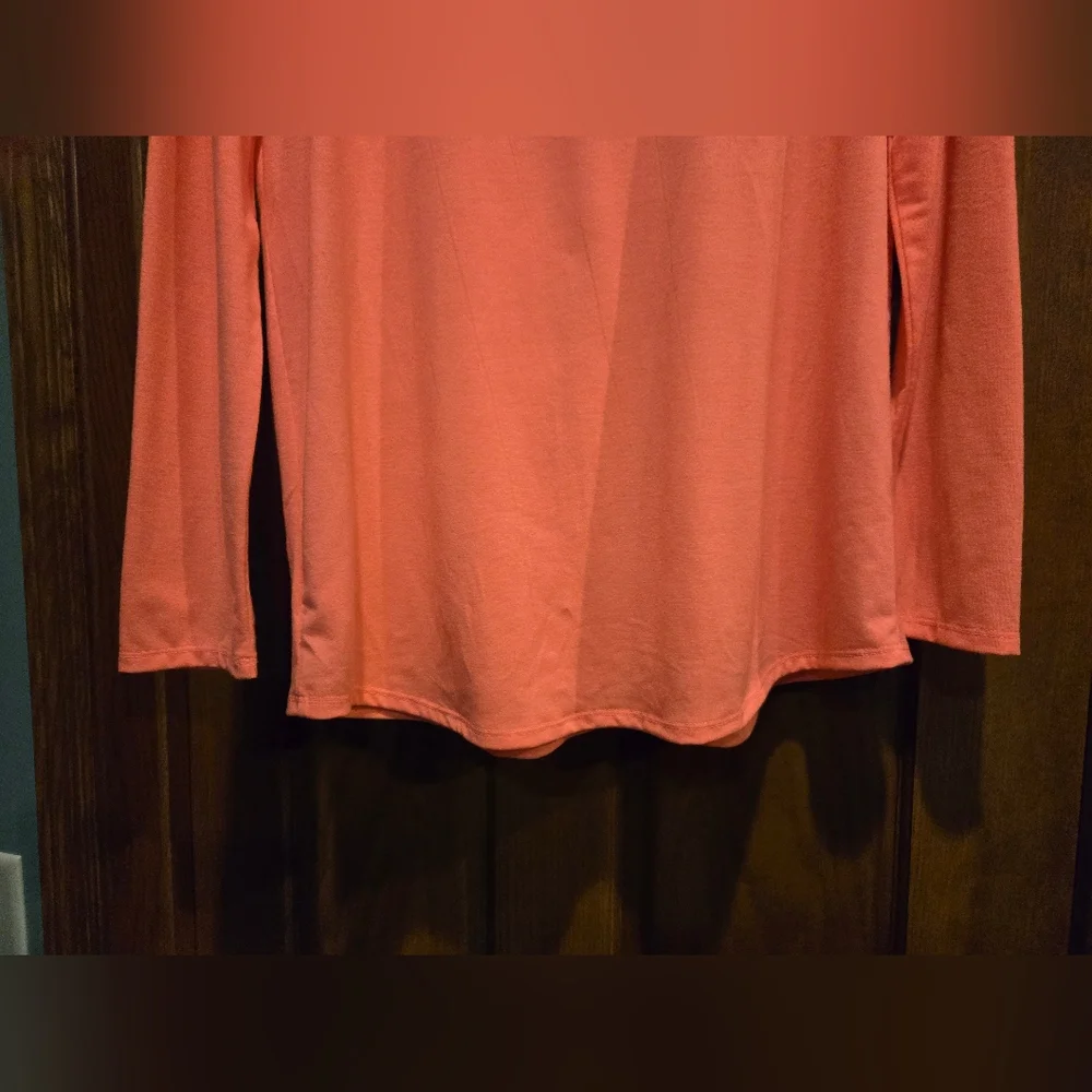 Justice Coral Sequin Basketball Long Sleeve Tee - Picture 8 of 11